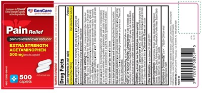 Pl0218-00 Gc Pain Relief Es 500ct (Pl0218 00 Gc Pain Relief Es 500ct)